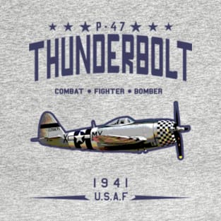 Classic WW2 P-47 Thunderbolt T-Shirt